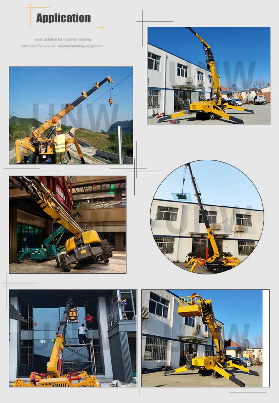 mini spider crane price